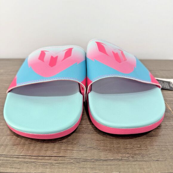 New Adidas Adilette Comfort Messi Slides JR6326 Men’s Size 10 main image 6
